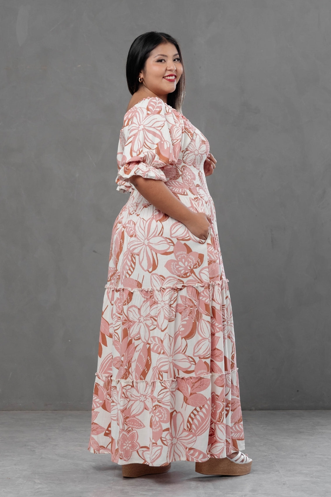 Maxivestido Gabriela Off Shoulder