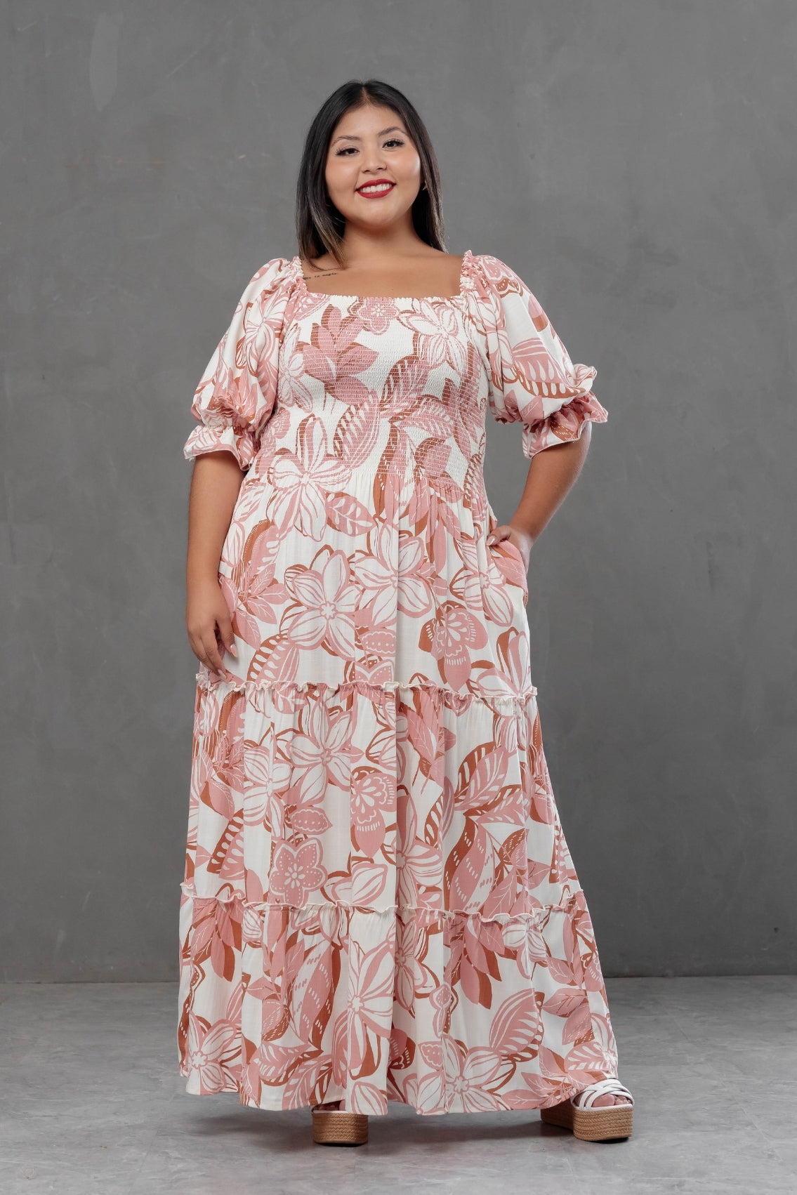 Maxivestido Gabriela Off Shoulder