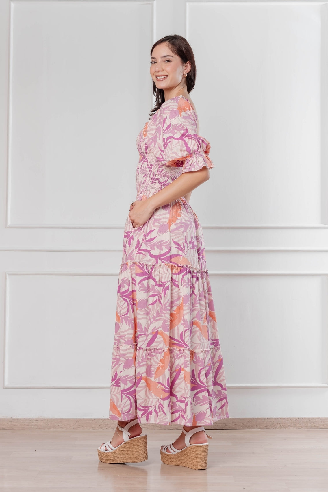 Maxivestido Gabriela floral