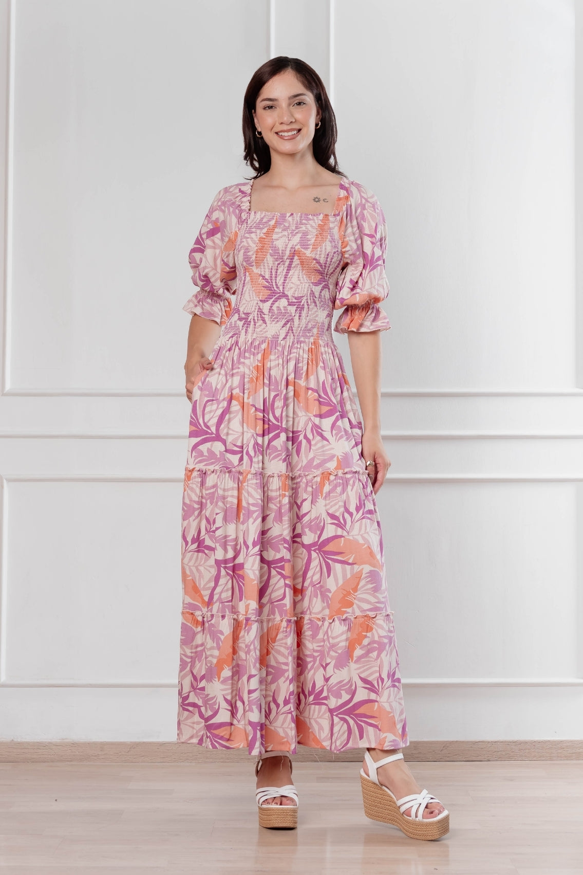 Maxivestido Gabriela floral