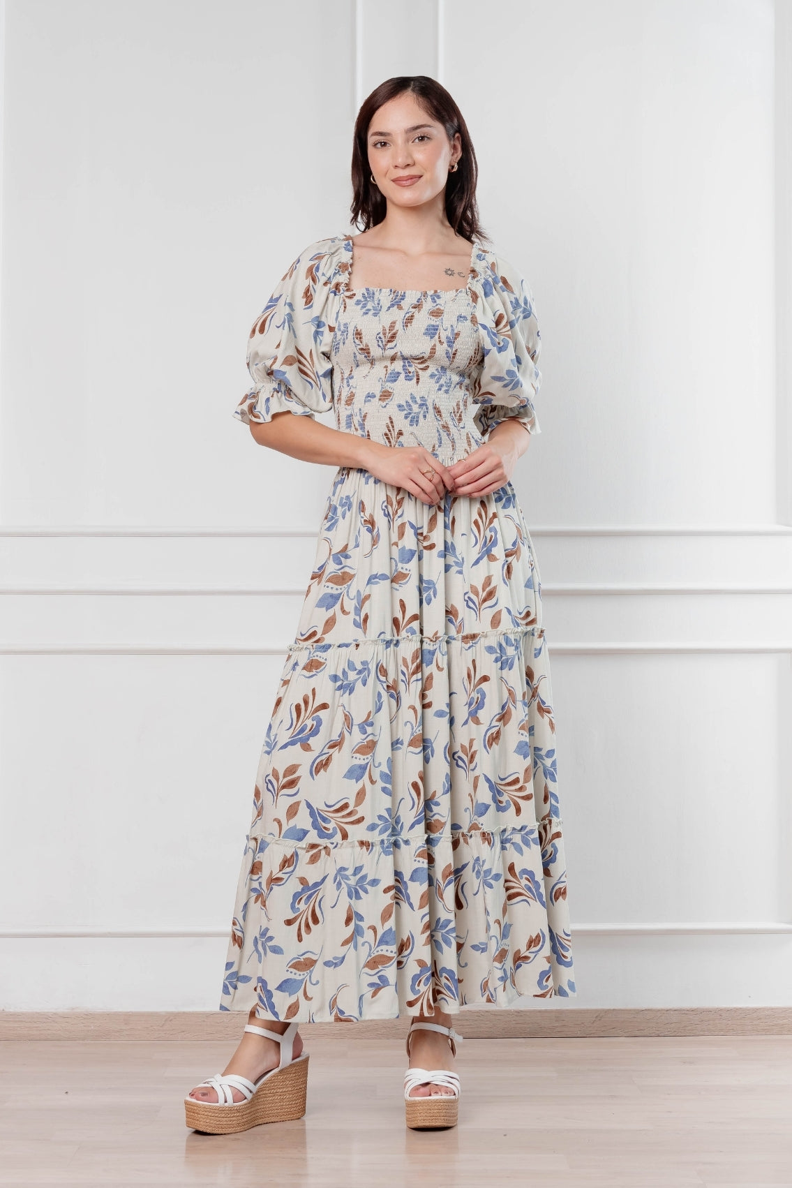 Maxivestido Gabriela Off Shoulder