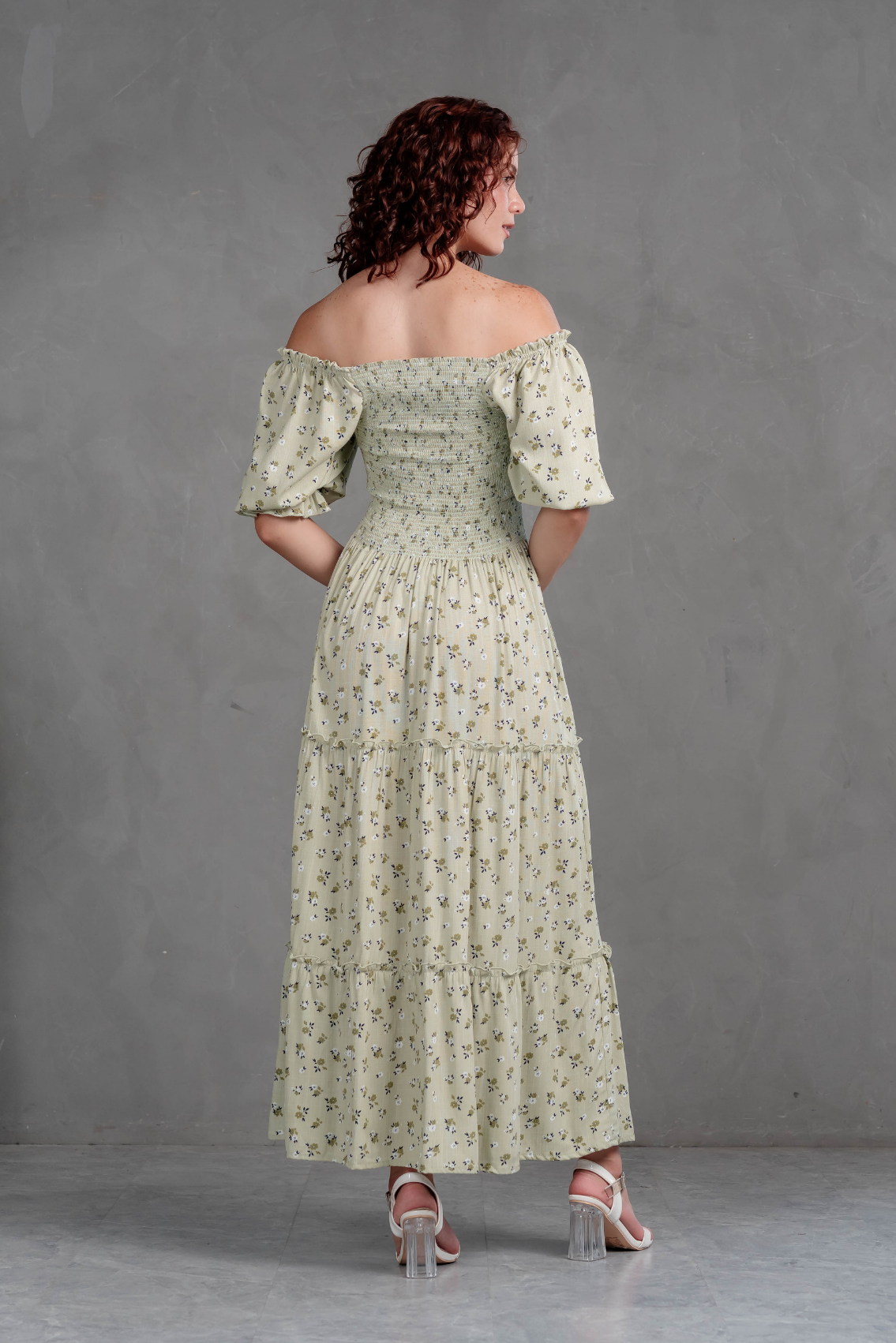 Maxivestido Gabriela Flores