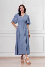 Maxivestido de lino Giselle