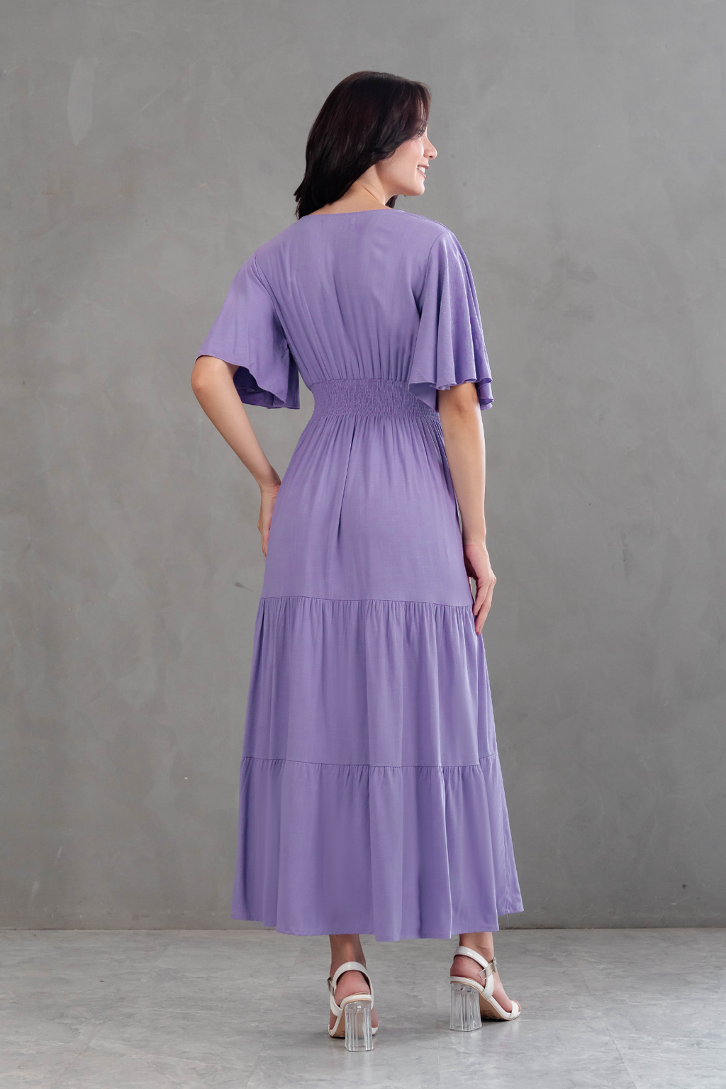 Maxivestido de lino Giselle