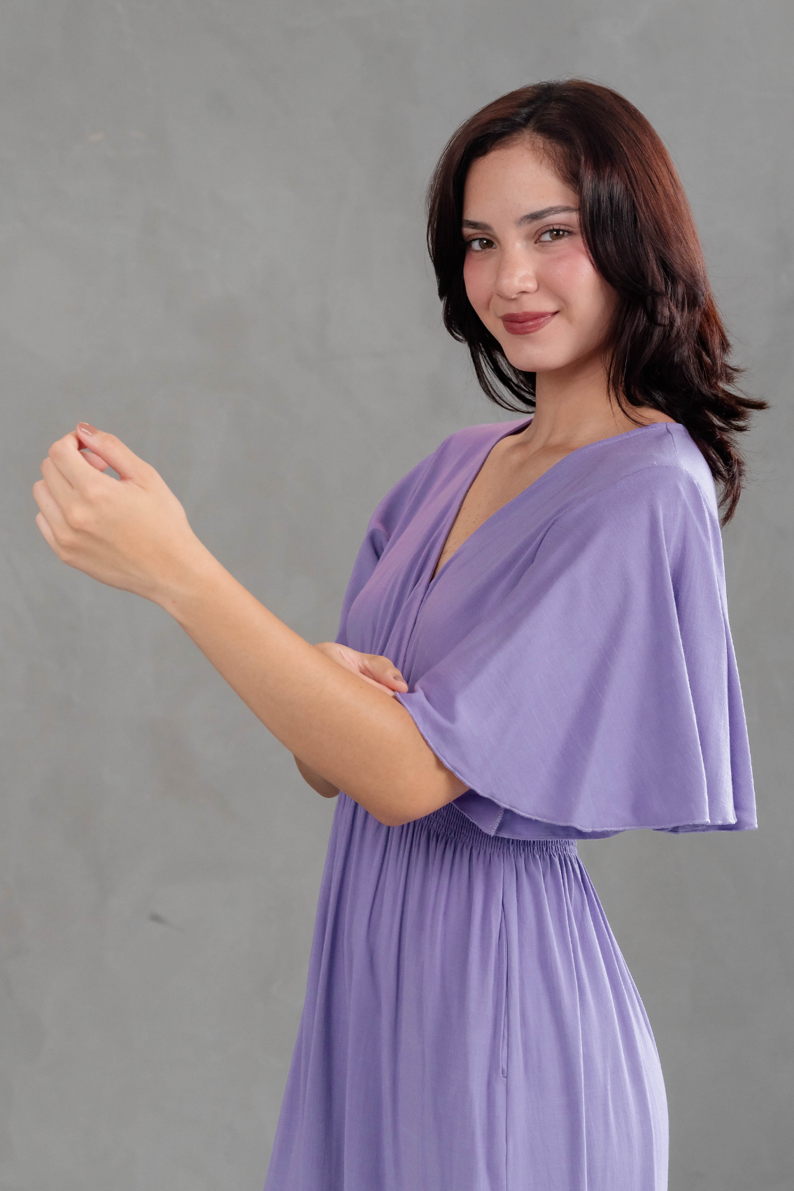 Maxivestido de lino Giselle