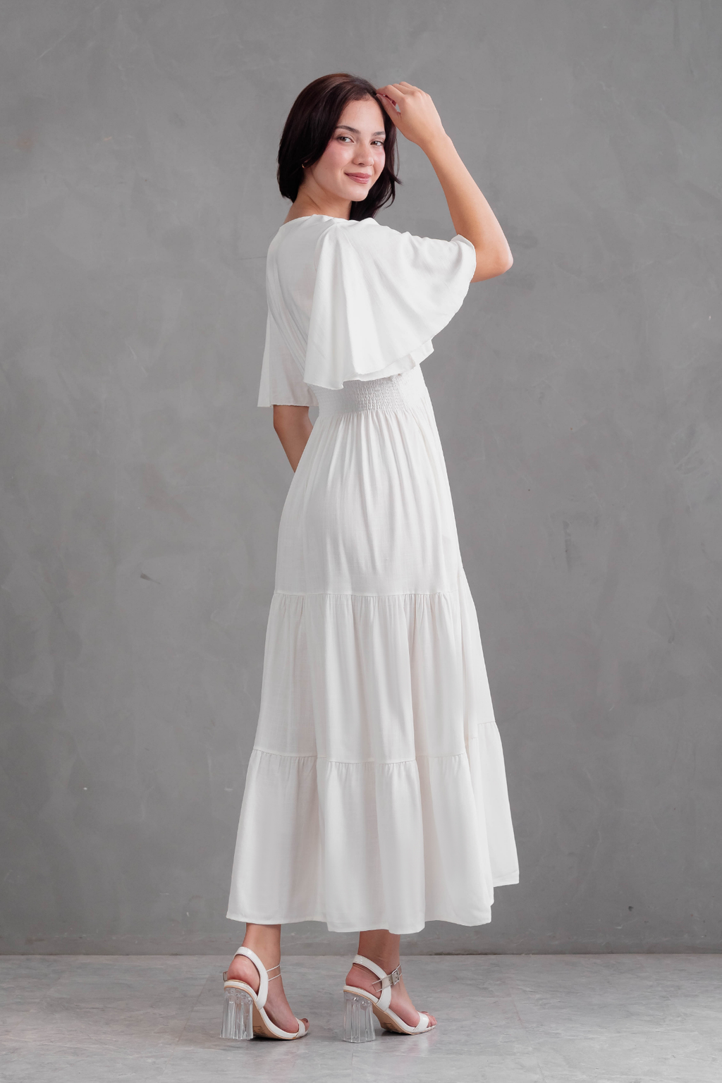 Maxivestido de lino Giselle