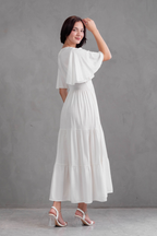 Maxivestido de lino Giselle