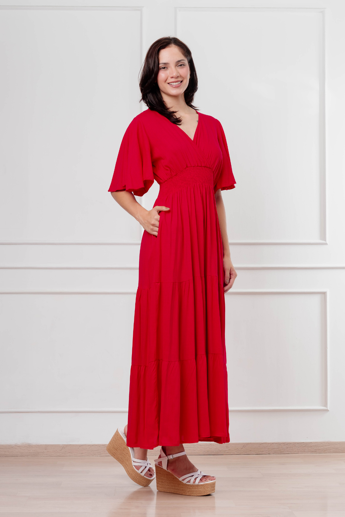 Maxivestido de Lino Giselle