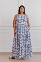 Maxivestido Indigo