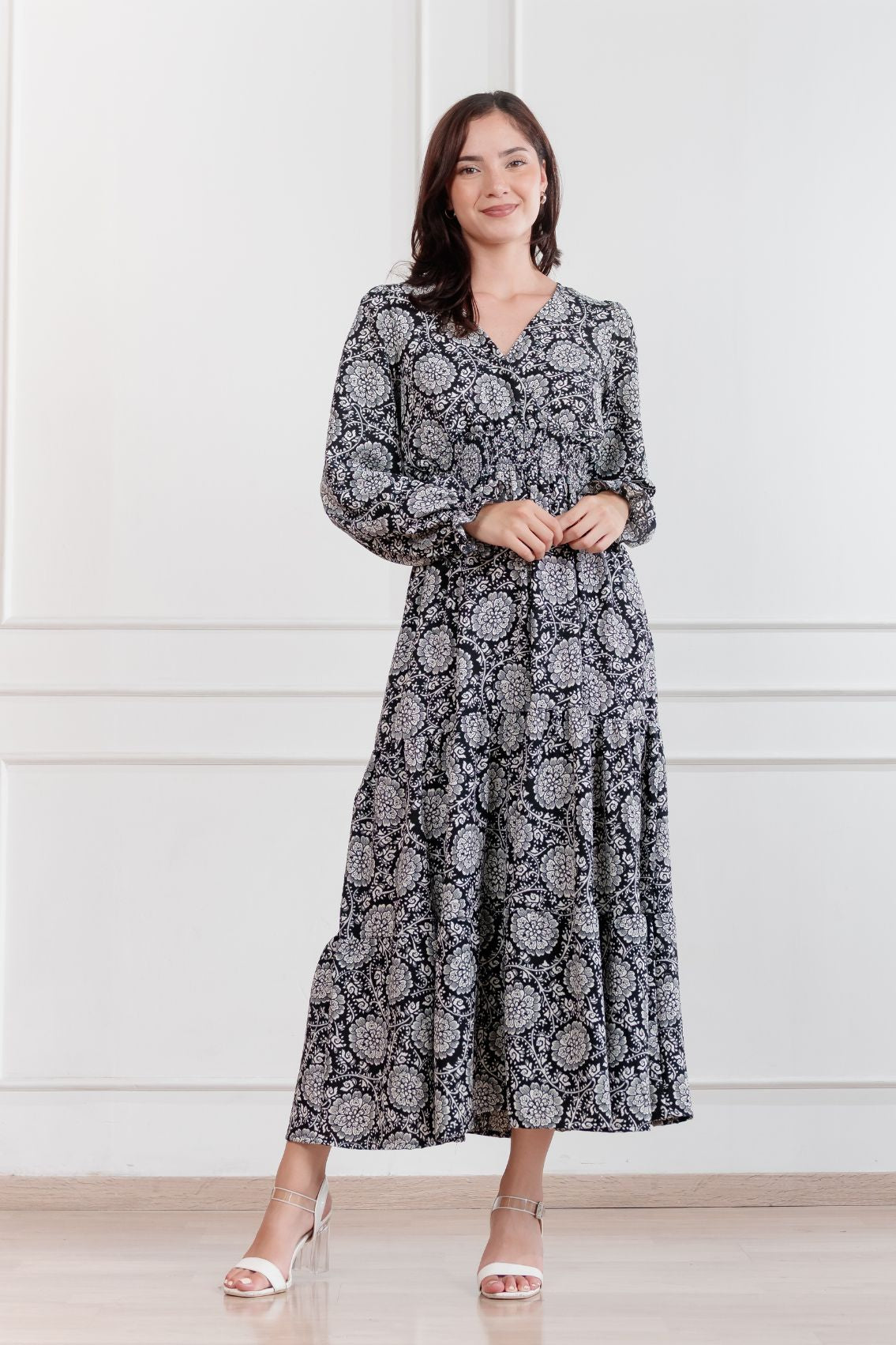 Maxivestido Lara Arabesco