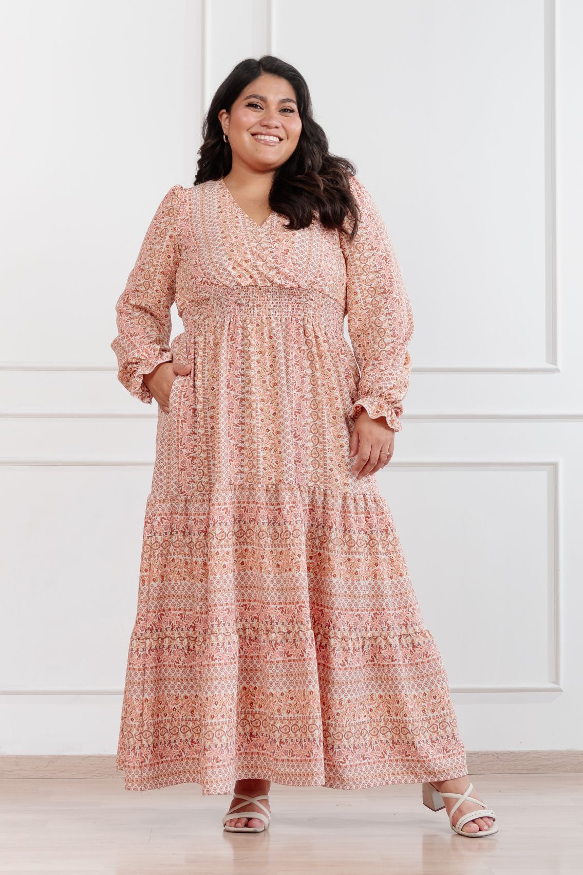 Maxivestido Lara Patchwork