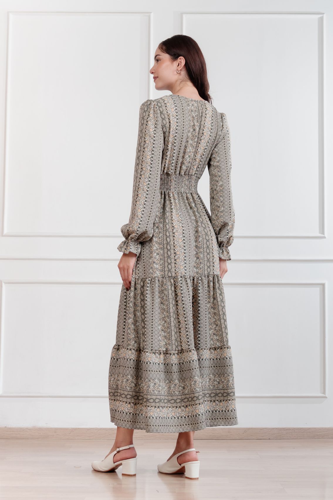 Maxivestido Lara Patchwork