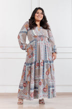 Maxivestido Lara Patchwork