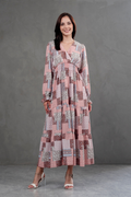 Maxivestido Lara Patchwork