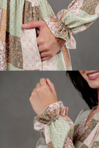 Maxivestido Lara Patchwork