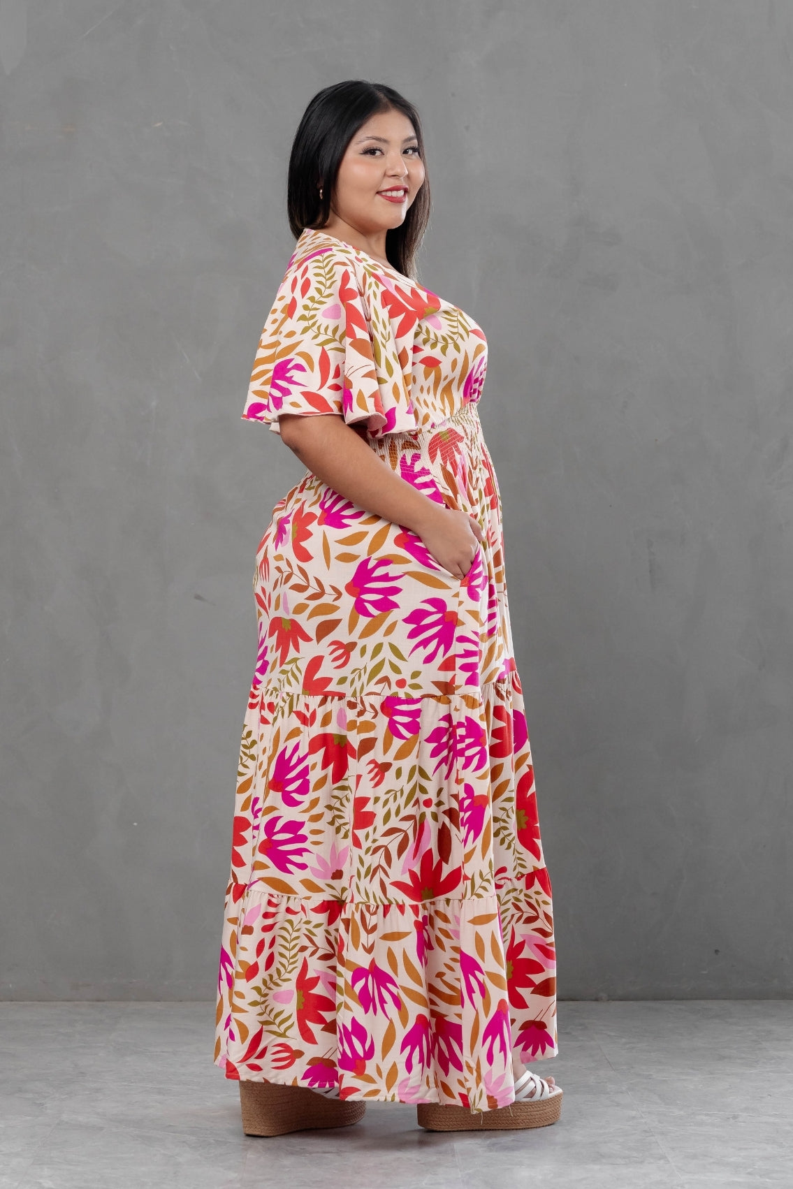 Maxivestido Naira Floral