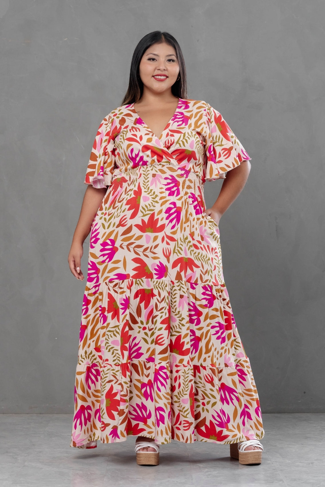 Maxivestido Naira Floral