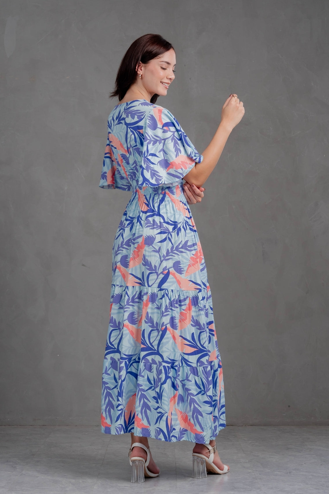 Maxivestido Naira Floral