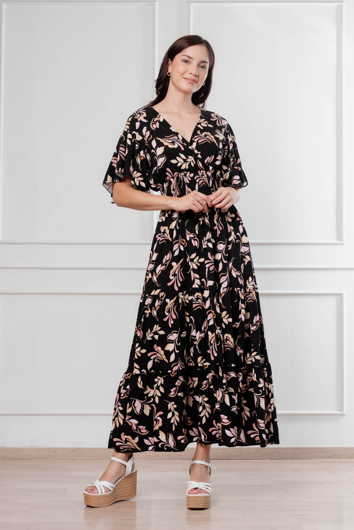 Maxivestido Naira Floral