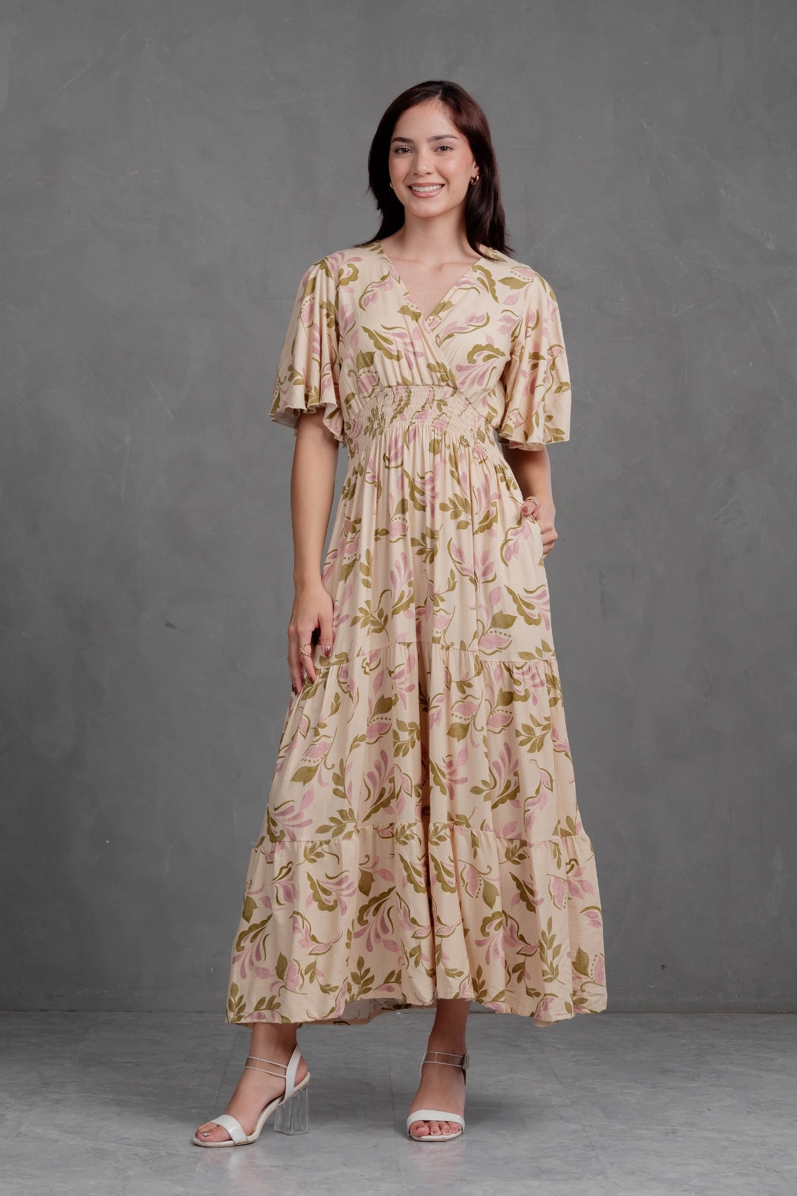 Maxivestido Naira Floral