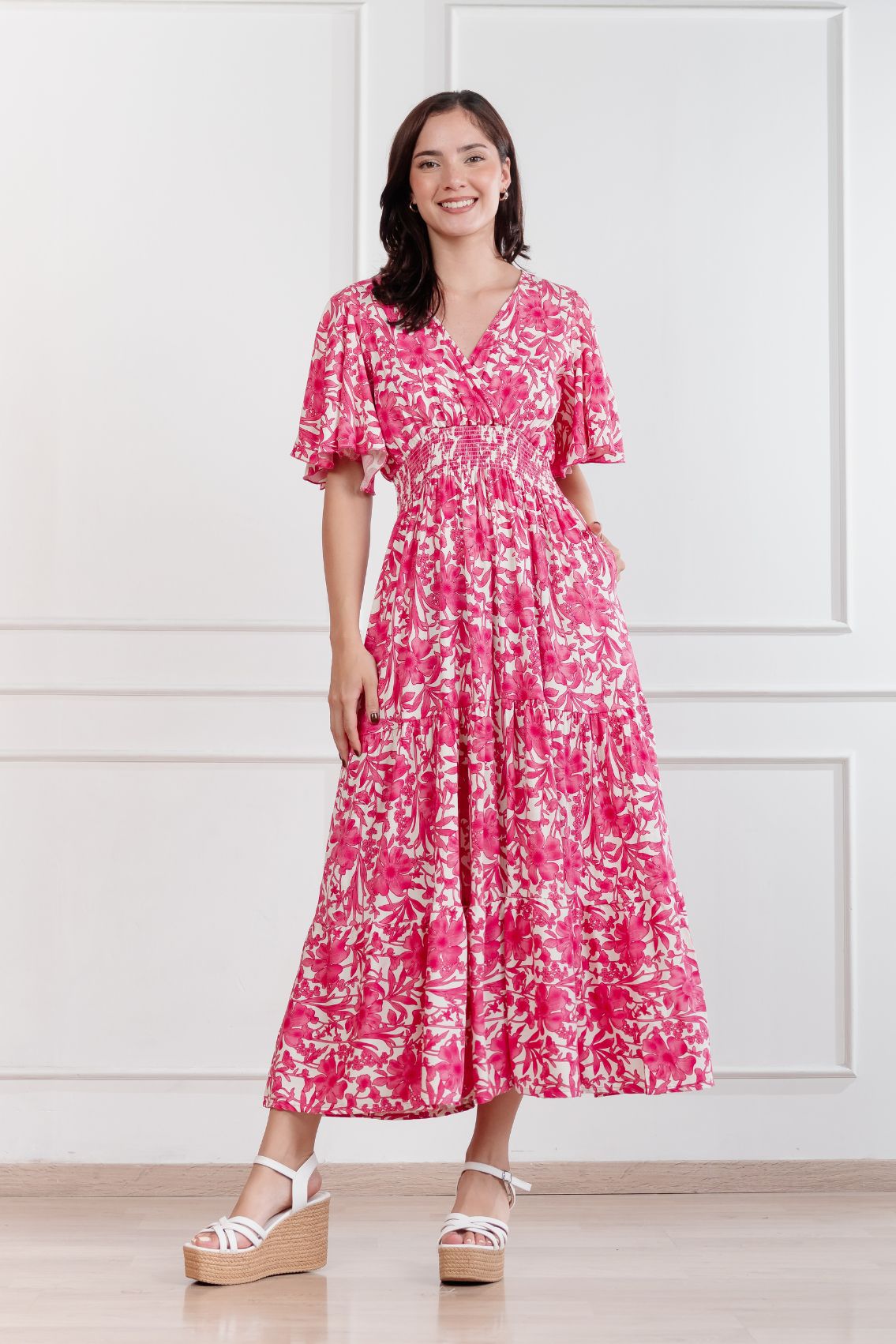 Maxivestido Naira Floreado