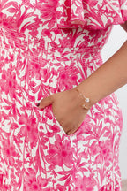 Maxivestido Naira Floreado