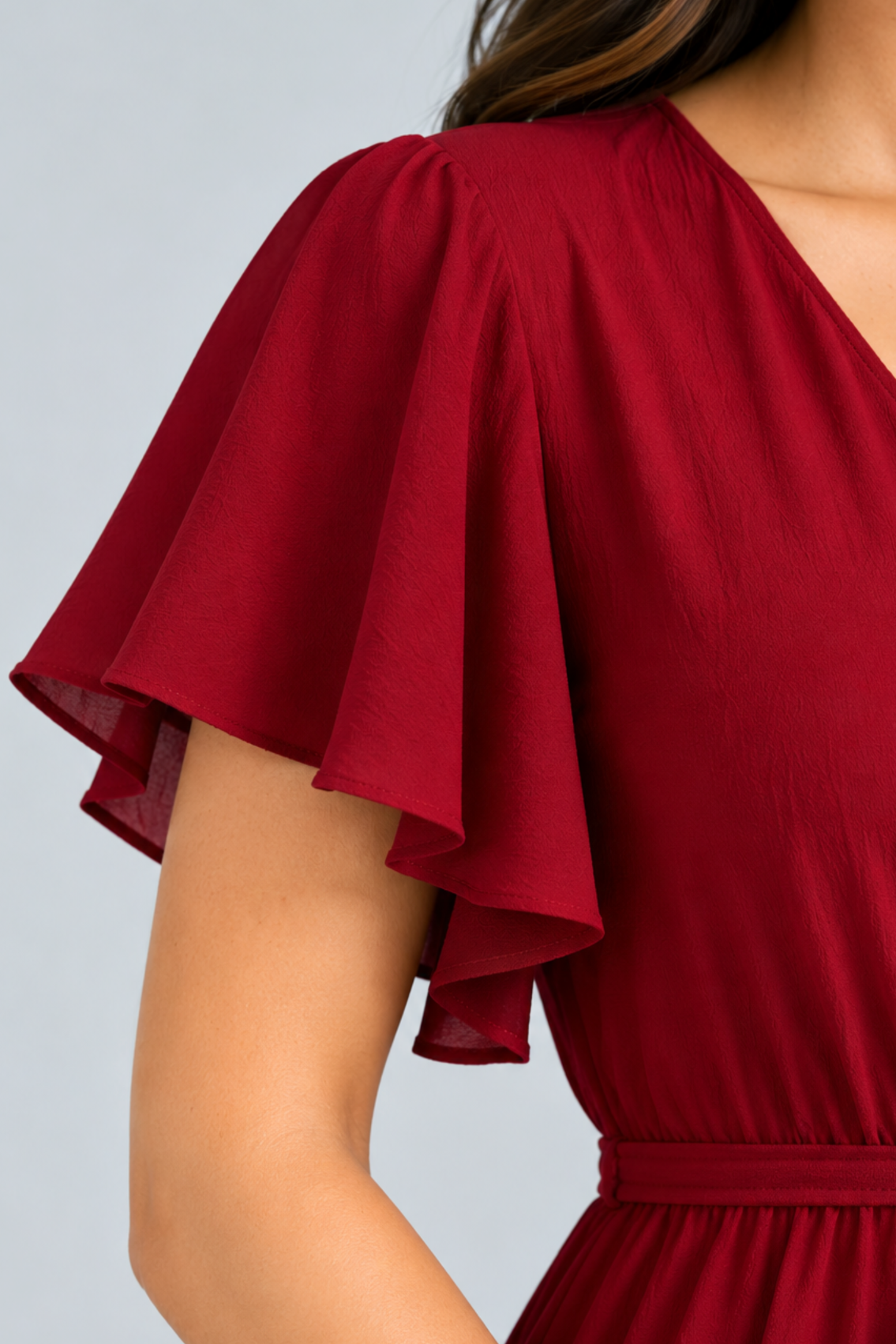 Maxivestido de lino Nayah