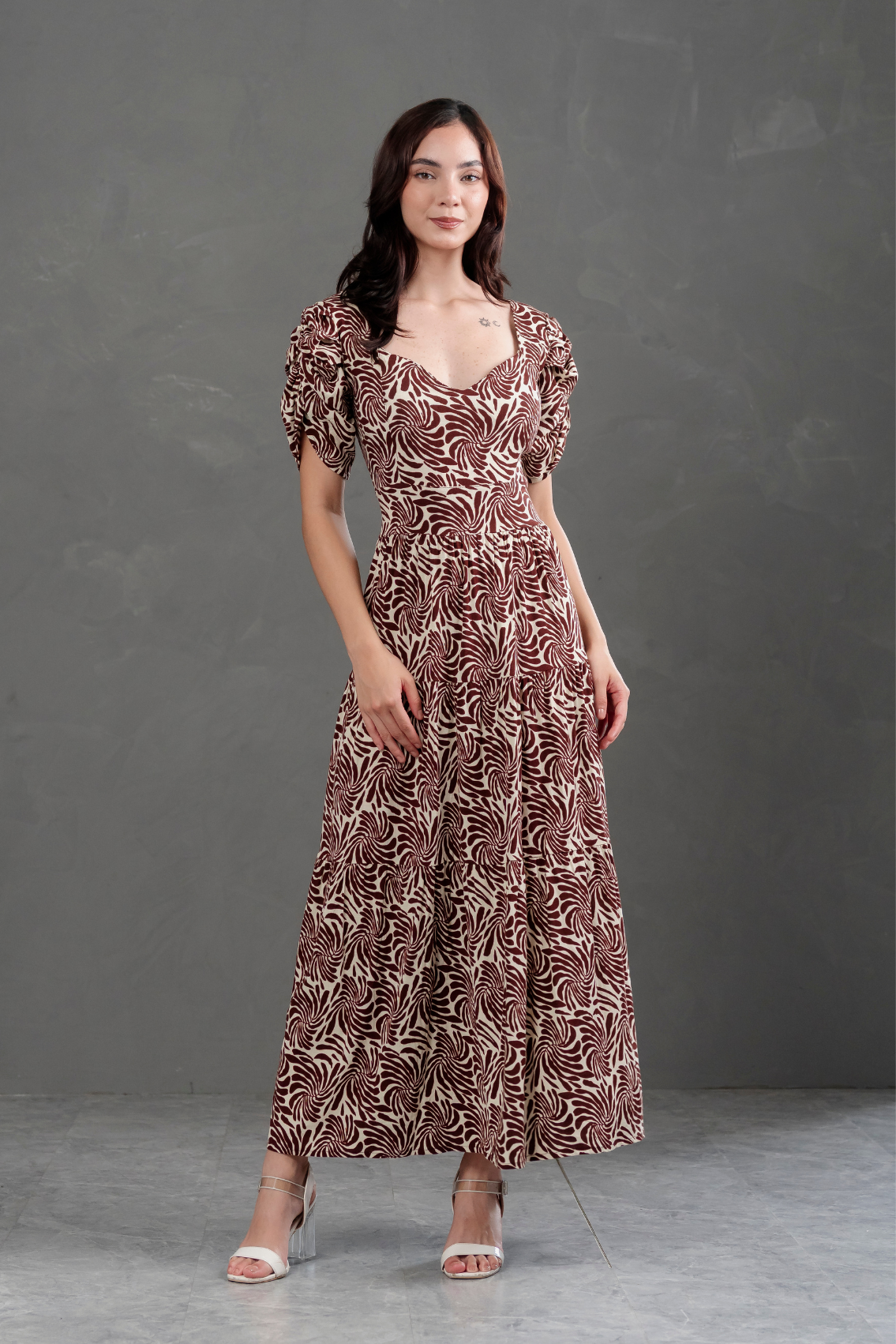 Maxivestido de lino Renatta