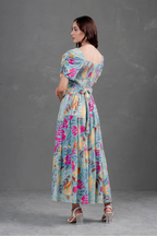 Maxivestido de lino Renatta