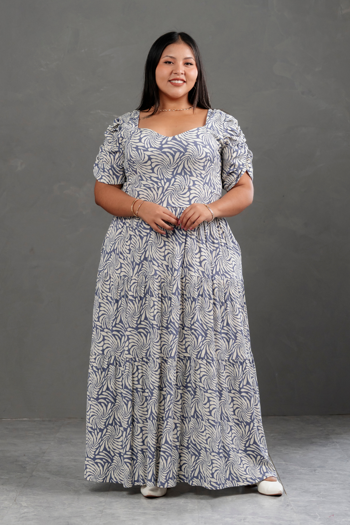 Maxivestido de lino Renatta