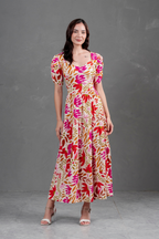 Maxivestido de lino Renatta