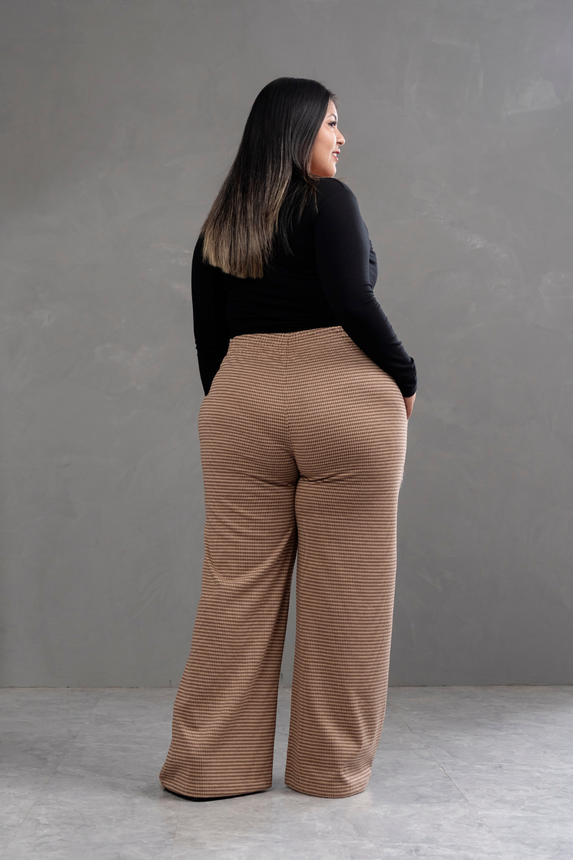 Pantalón Palazzo Tweed Praga