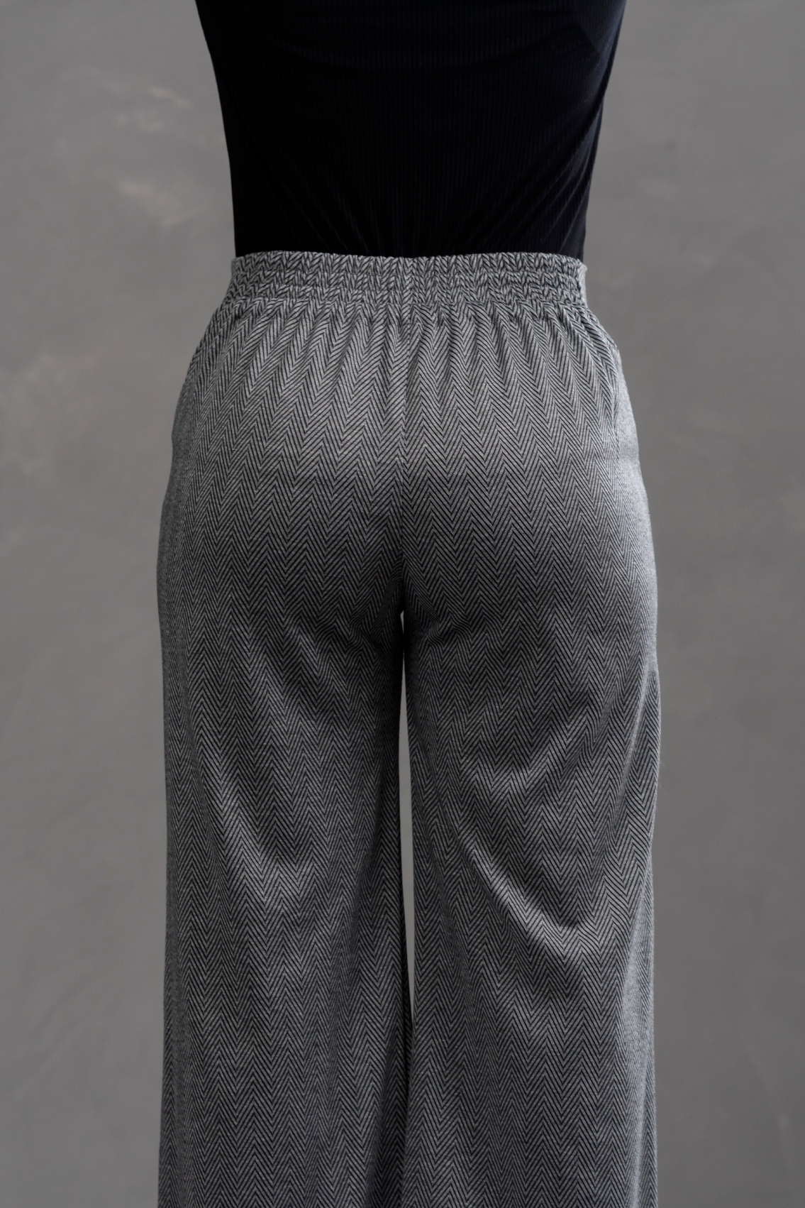 Pantalón Palazzo Tweed Praga