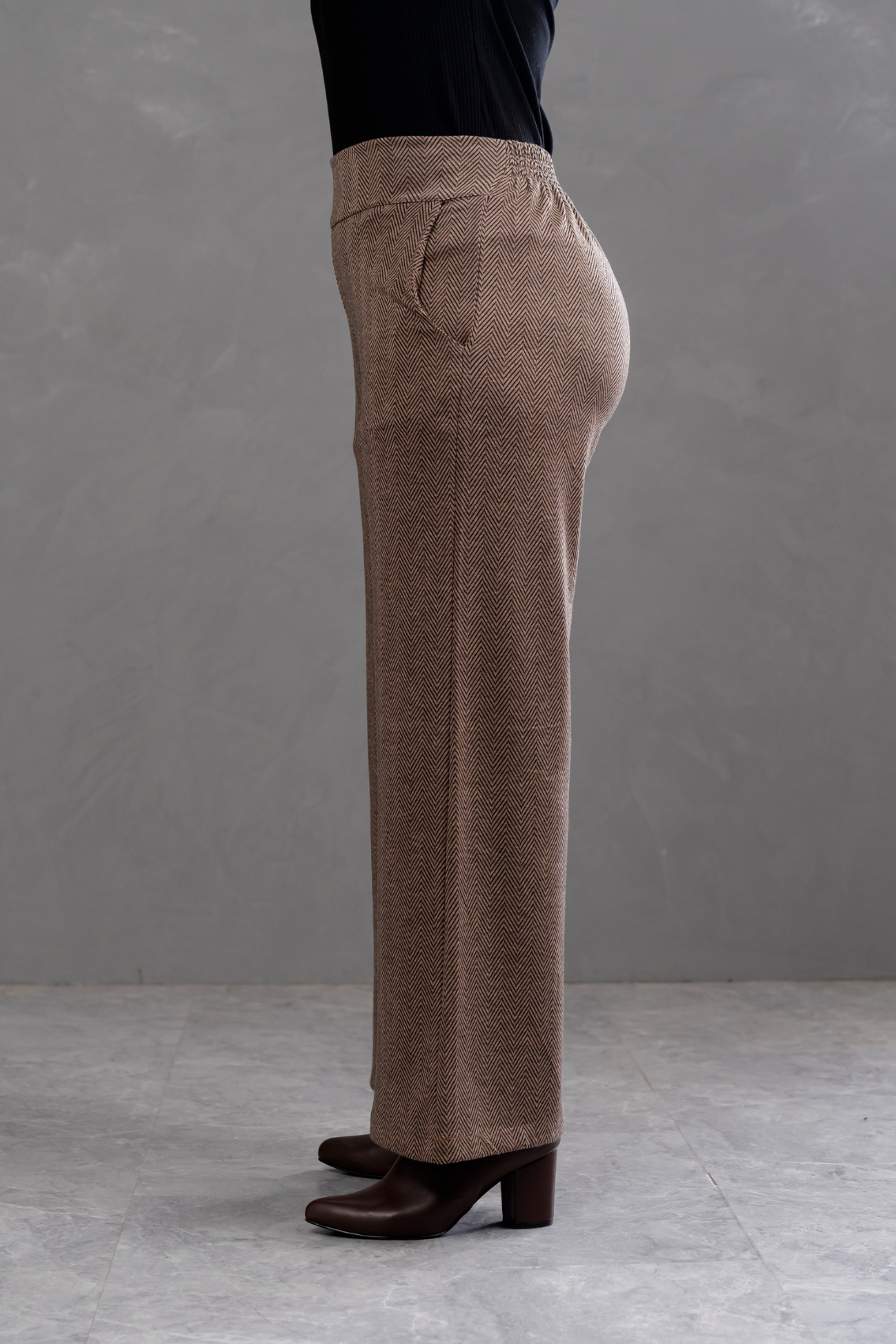 Pantalón Palazzo Tweed Praga