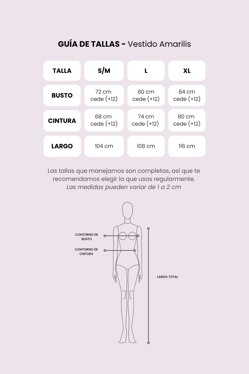 Vestido Amarilis Liga Contra el Cáncer