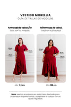 Vestido Morellia envolvente