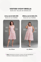 Vestido Vichy con Lazos Briella