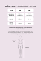 Vestido Gabriela Polka Dots