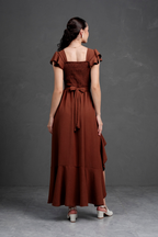 Vestido largo Midi Adriana