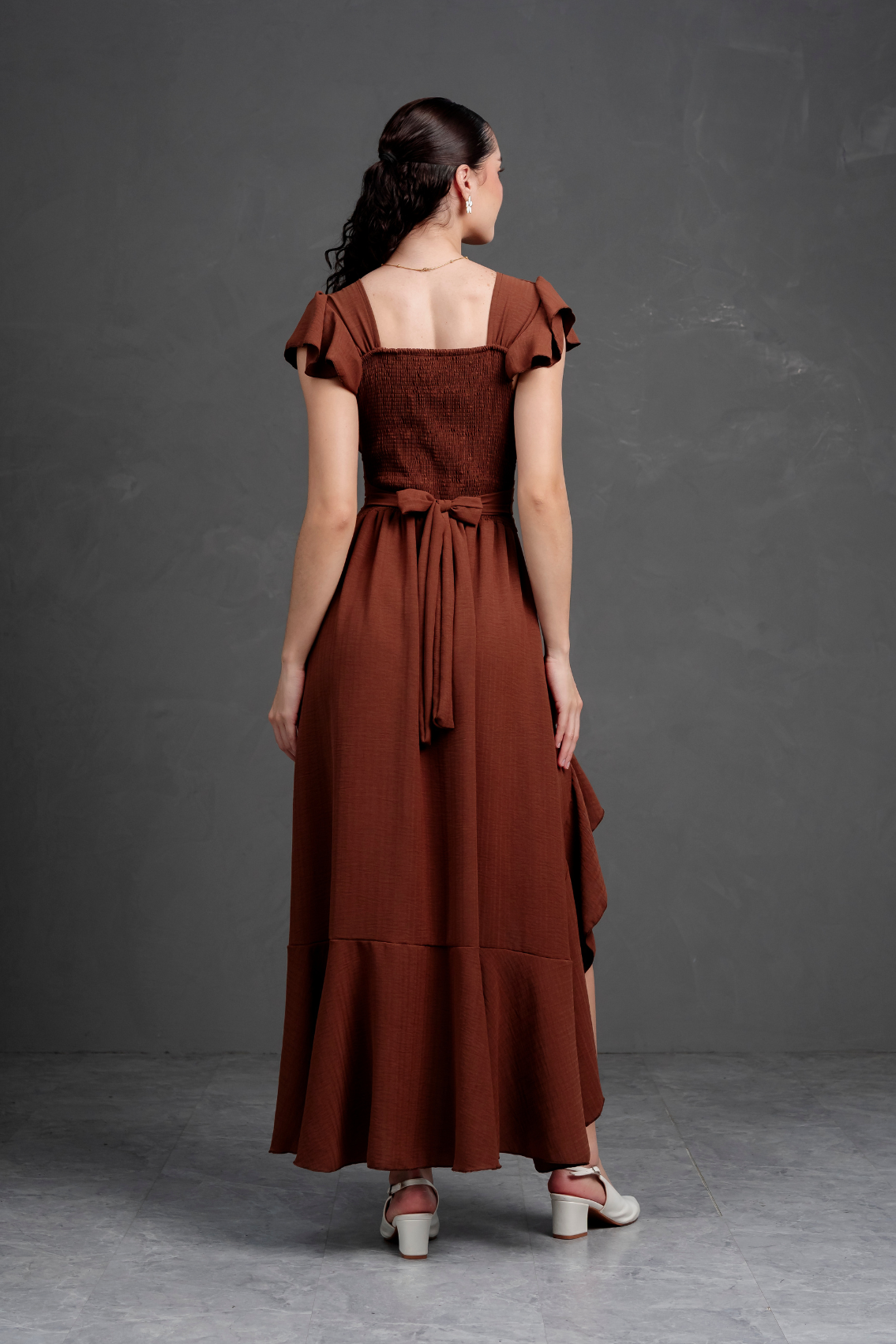 Vestido largo Midi Adriana
