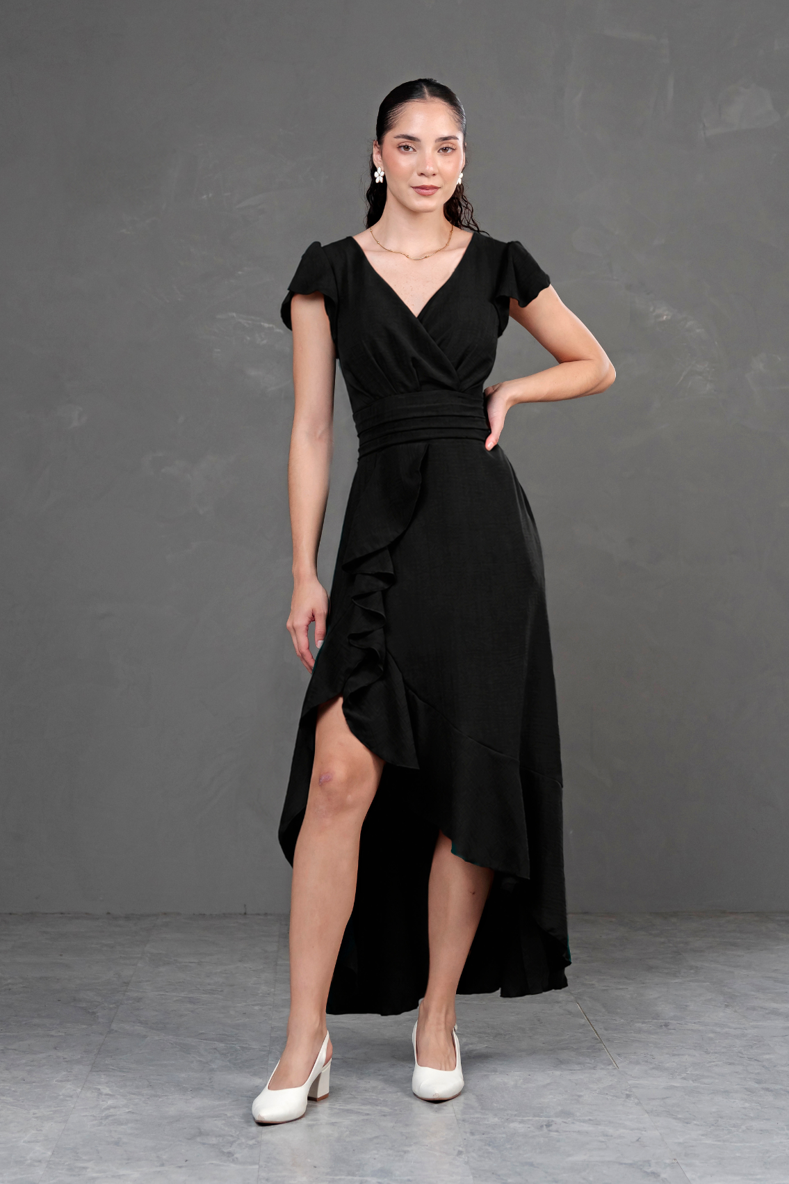 Vestido largo Midi Adriana