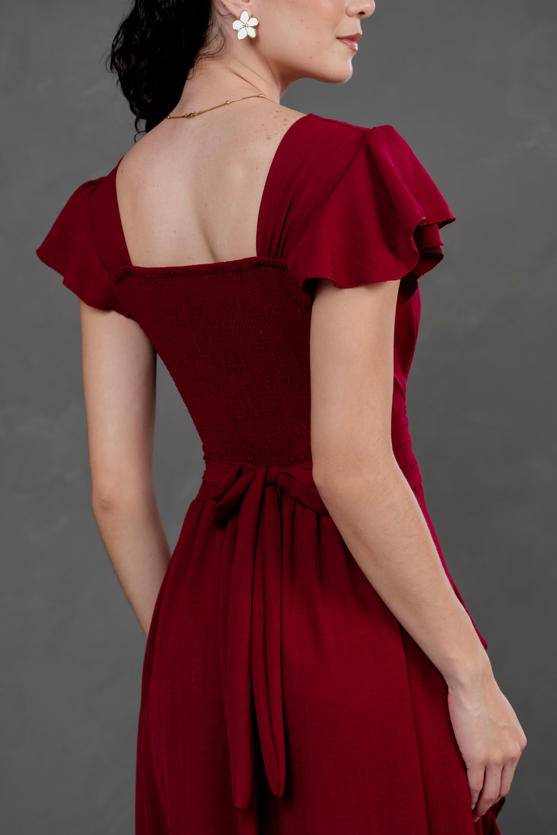 Vestido largo Midi Adriana