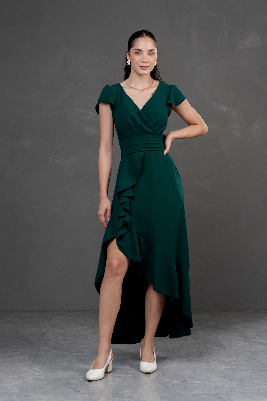 Vestido largo Midi Adriana