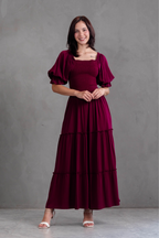 Maxivestido Off Shoulder Amada