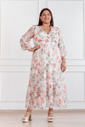 Maxivestido de gasa Amapola