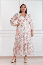 Maxivestido de gasa Amapola