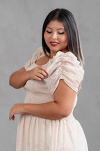 Vestido de gasa Amelia