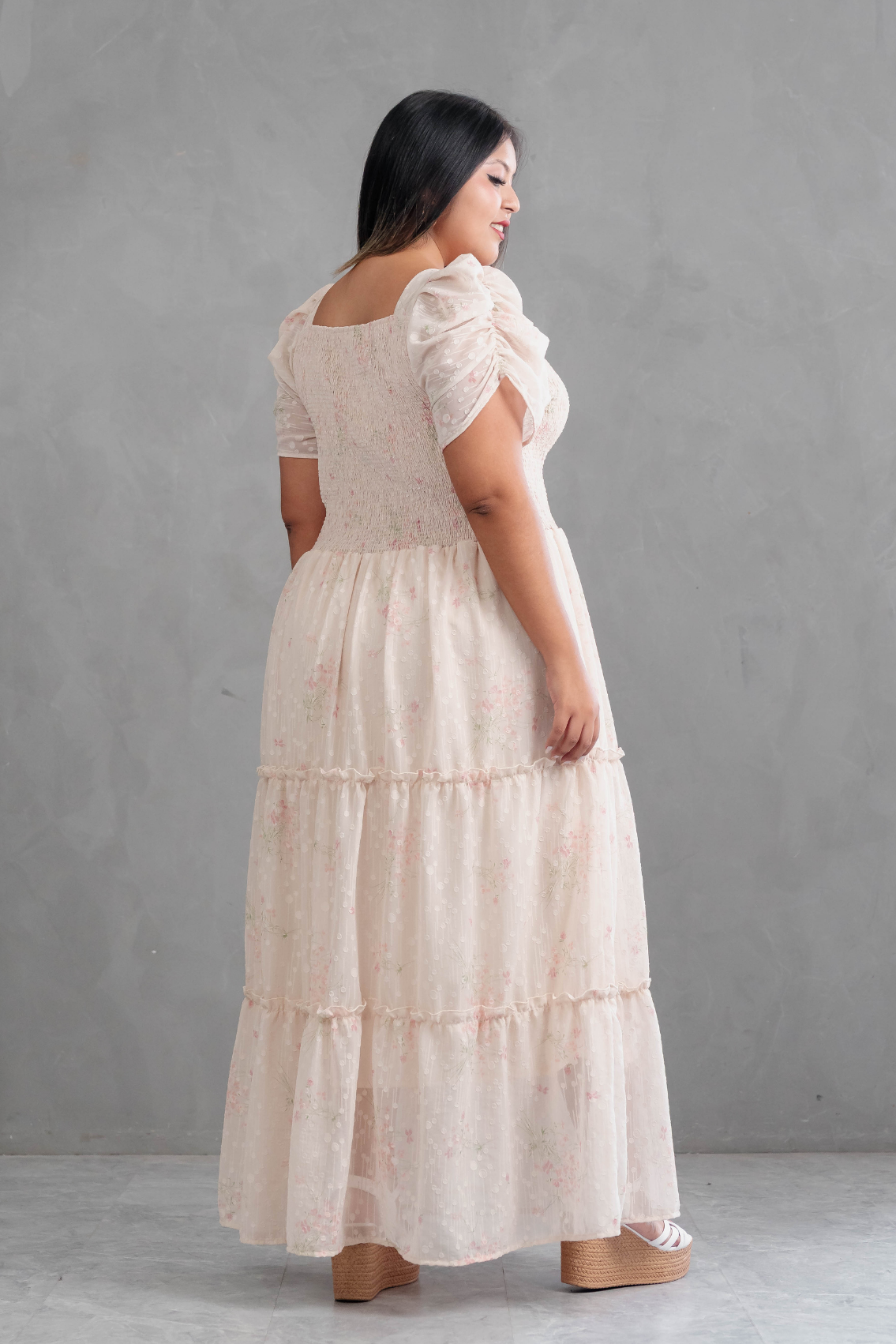 Vestido de gasa Amelia