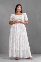 Vestido de gasa Amelia