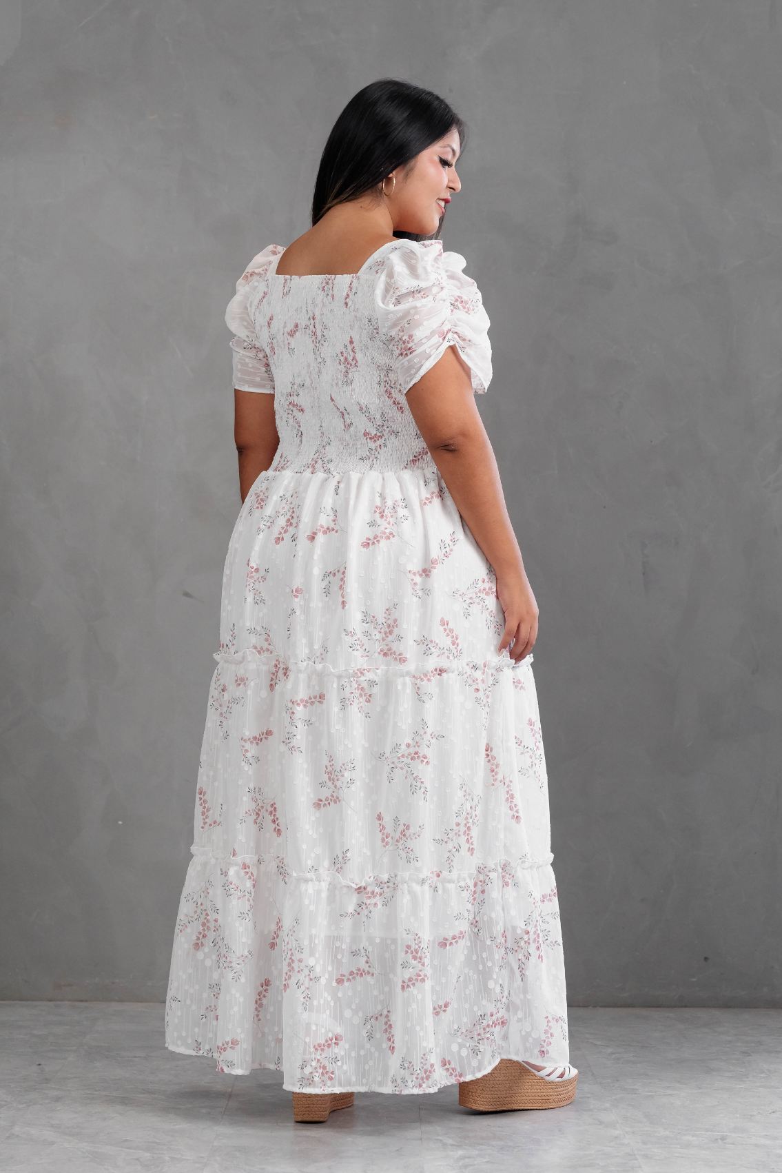 Vestido de gasa Amelia